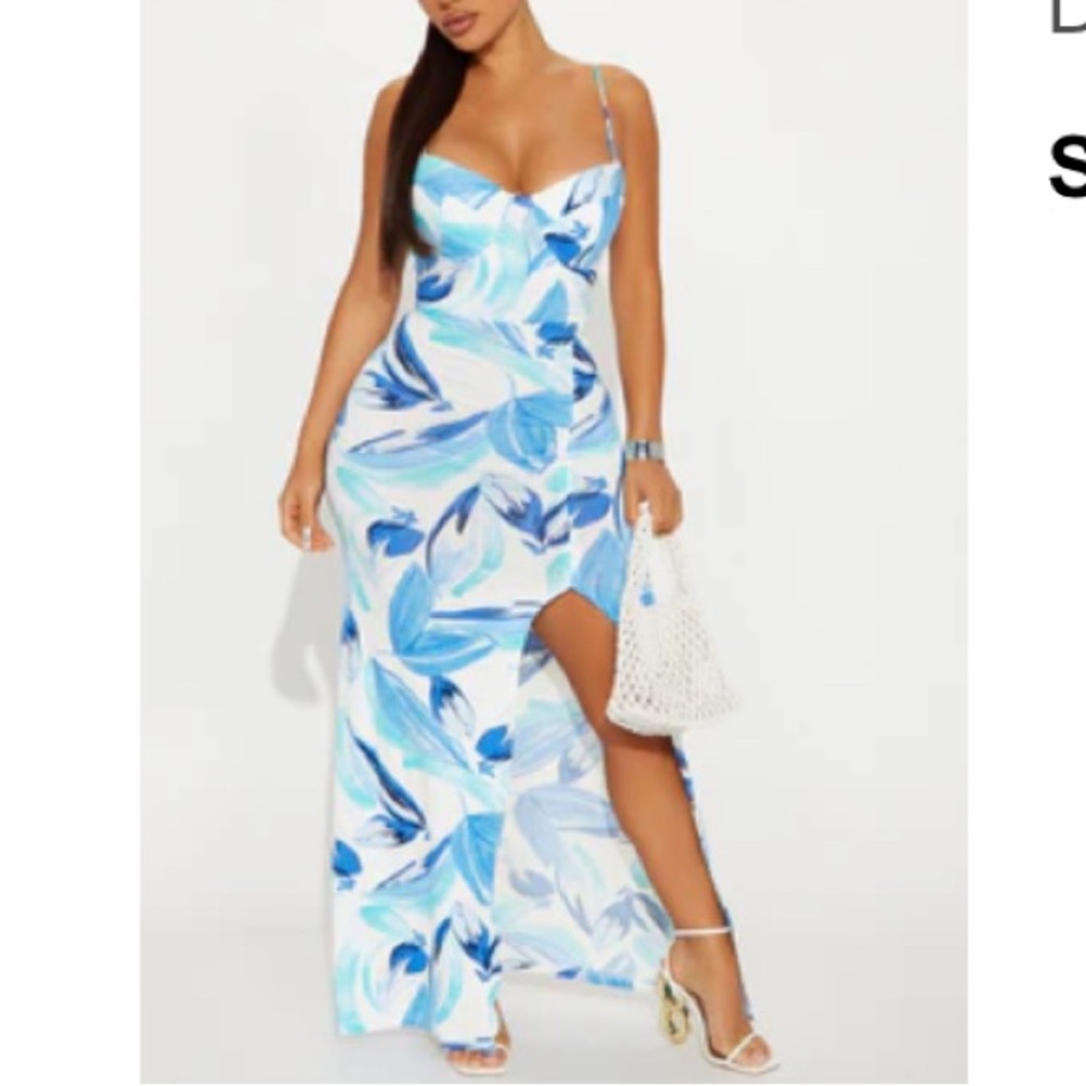 Blue Maxi Dress